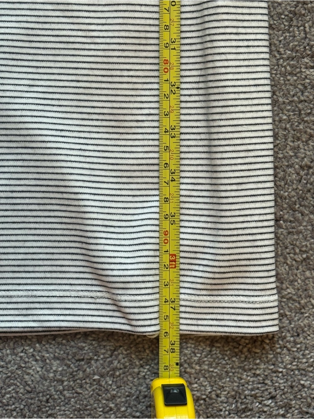 Zara Light Gray Ribbed Bodycon Midi Dress - Picture 10 of 10